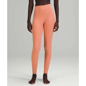Lululemon Align High-Rise Pant Leggings 28" Pink Savannah Orange 4